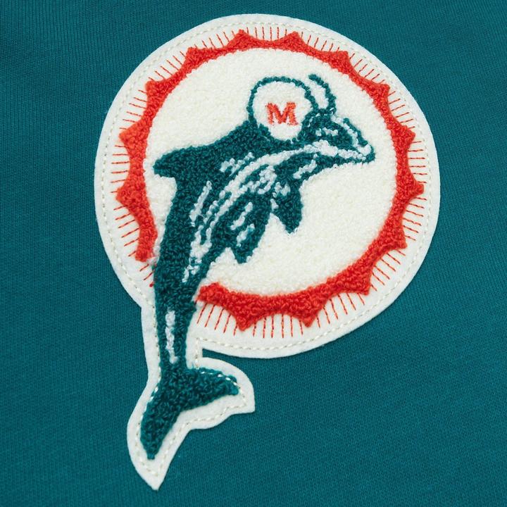 Immagine prodotto Mitchell & Ness Felpa con cappuccio French Terry - Miami Dolphins - XXL (XXL)