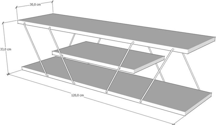 Immagine prodotto Skye Decor Chanel (120 x 33 x 30 cm)