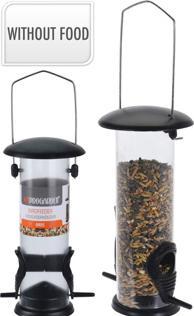 Produktbild ProGarden Vogelfutterhäuschen für Samen D10Xh23Cm Metall