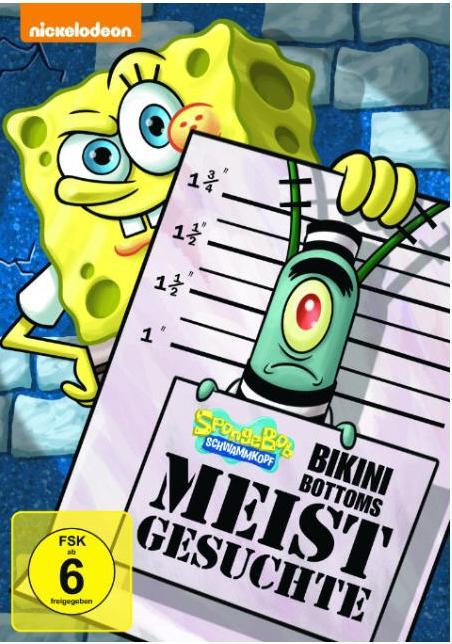 Produktbild SpongeBob Schwammkopf Bikini Bottoms Meistgesuchte (DVD, 2014, Spanisch, Französisch, Italienisch, Deutsch, Englisch, Niederländisch)