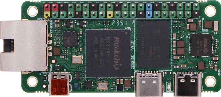 Actual product image Allnet Radxa Zero 3E Header mounted 1GB DDR4