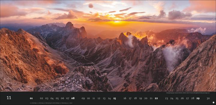 Image du produit Magic Moments Panoramakalender 2026 (68 x 33 cm, Couverture rigide, Allemand)