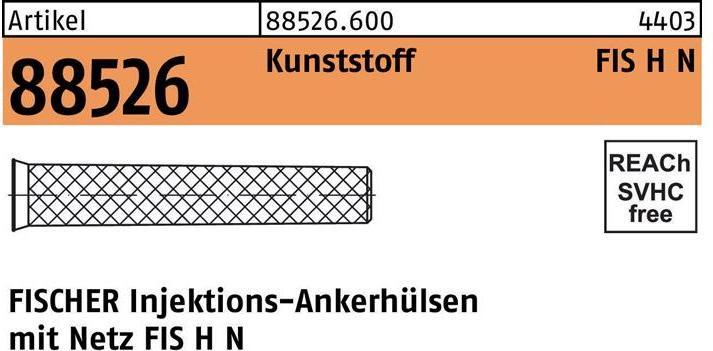 Productafbeelding Fischer FIS 050472 Ankerhuls FIS H 18x85 N (20 Pcs.)