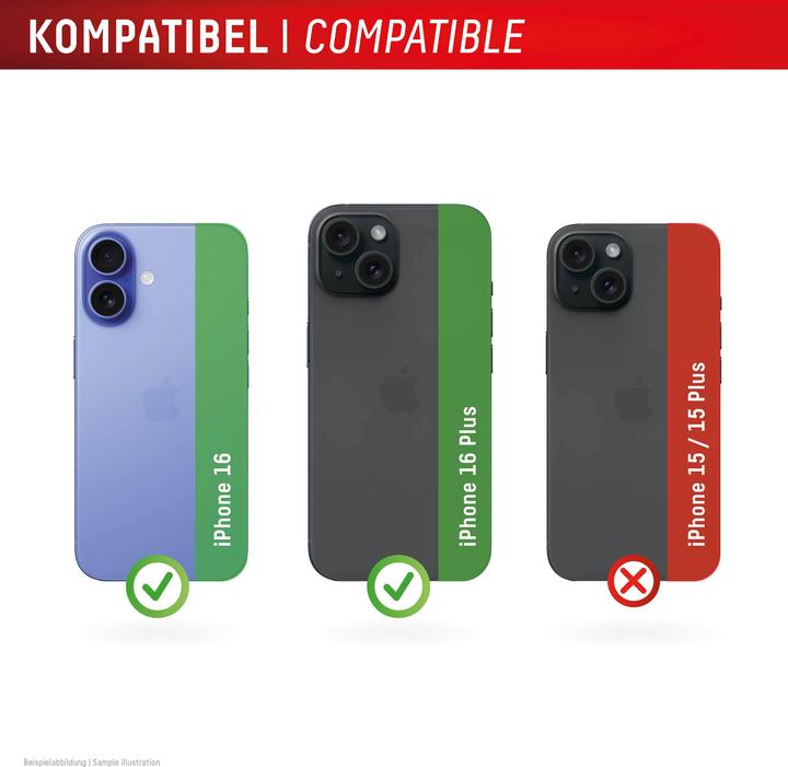 Image du produit Displex Full Cover Camera Lens Glass, Kamera Schutzglas, Platte, Doppelpack (2 pièce(s), Apple iPhone 16 Plus, Apple iPhone 16)
