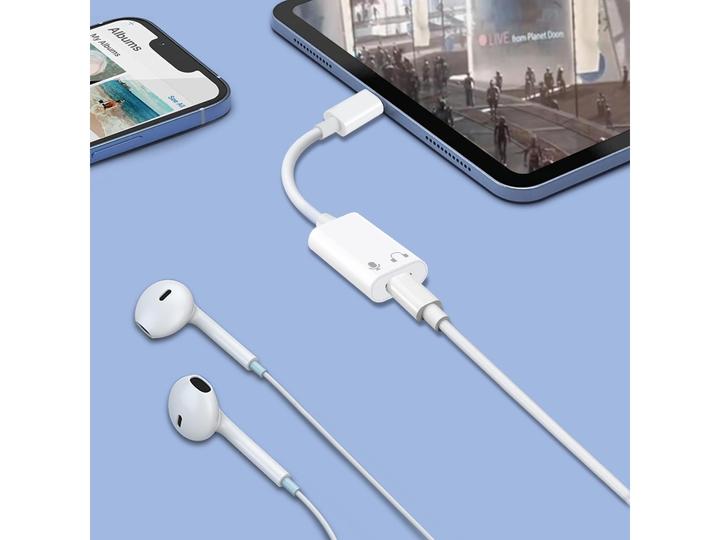 Immagine prodotto PowerGuard Adattatore per cuffie da USB-C a Lightning (USB tipo C)