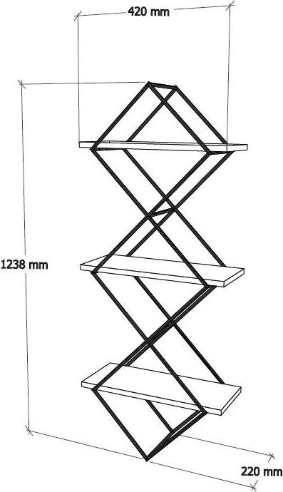 Produktbild Hanah Home Tuesday (124 x 44 x 22 cm)
