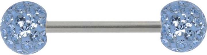 Bijouteria Brustpiercing (Epoxiharz, Kristall, Chirurgenstahl 316L)