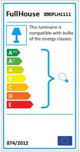 Label énergétique Opviq Lochlan (E27)