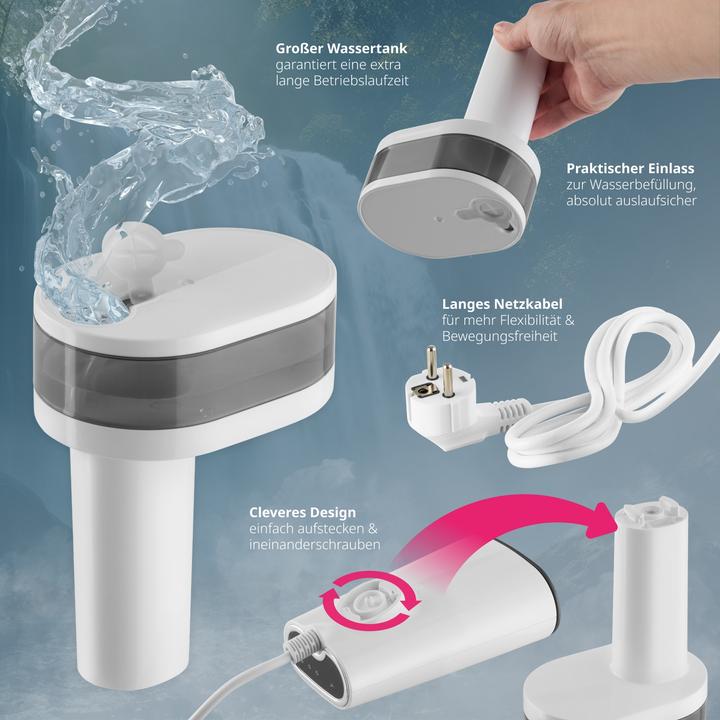 Actual product image tectake Steam straightener (1640 W)