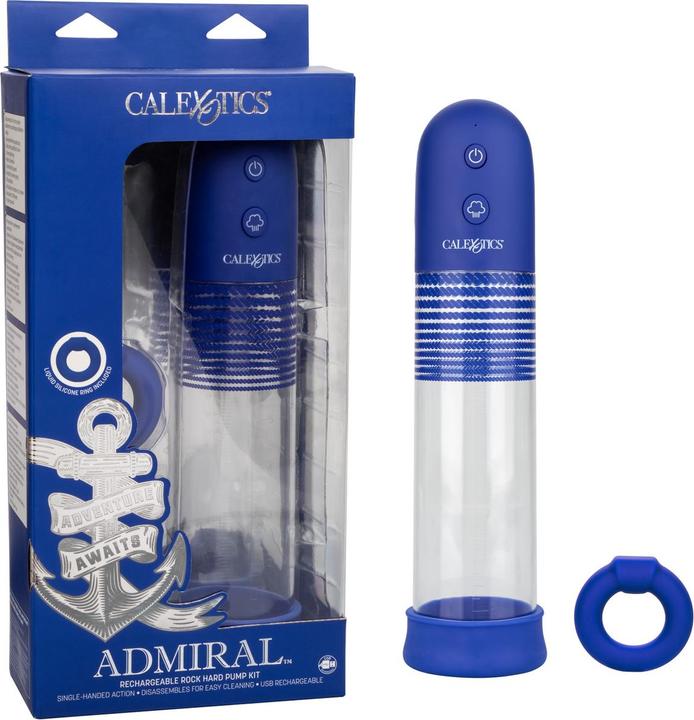 Productafbeelding CalExotics Admiral™ oplaadbare stijve pompset