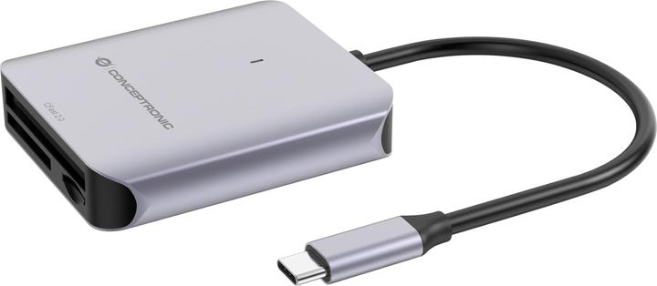 Produktbild Conceptronic Card Reader USB 3.2 Gen2 CFast SD/TF 4.0 UHS-II (USB 3.2 Gen 2)