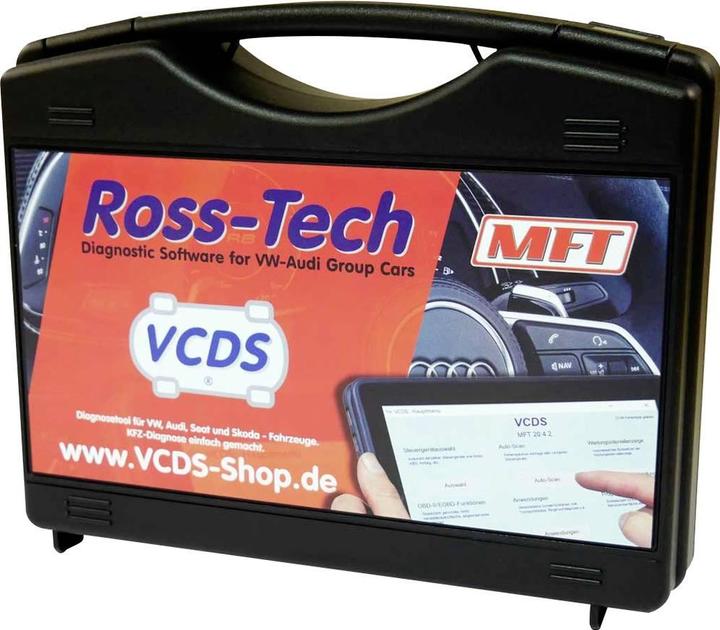 Ross-Tech HEXUSB Interface VCDS Diagnosetool für VW Audi Seat und Skoda im Koffer