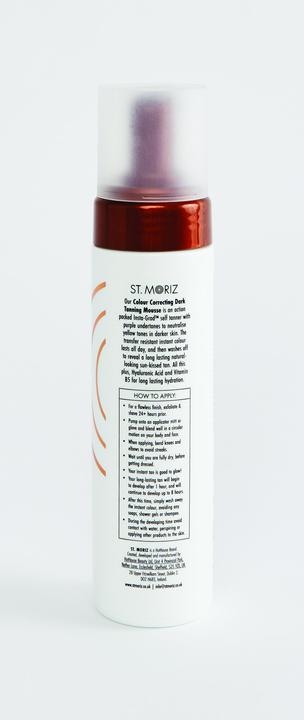 Image du produit St. Moriz St Moriz Advanced Colour Correcting Tanning Mousse Dark (Mousse autobronzante, 200 ml)