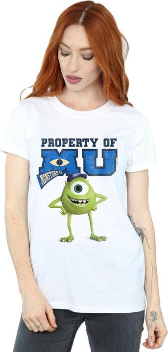 Immagine prodotto Disney Monsters University Property Of MU Mike Maglietta Ampia Donna (5XL)