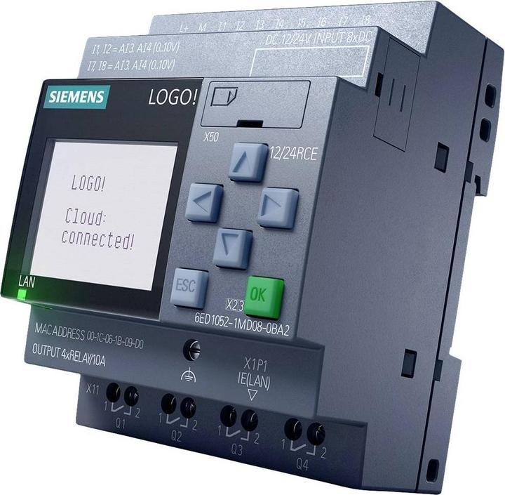 Produktbild Siemens SIEM 6ED1052-2CC08-0BA2 LOGO! 24 CEo