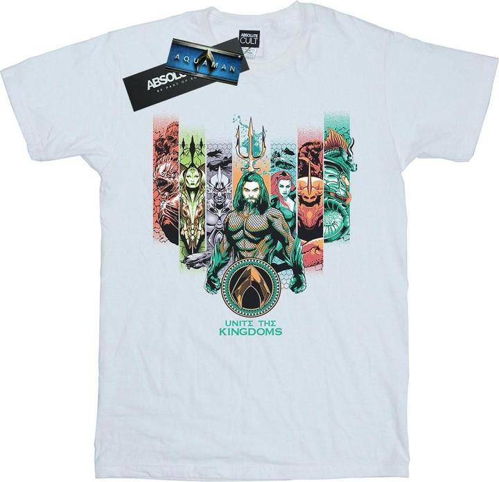 Aquaman vereinigen die Königreiche BaumwollBoyfriend TShirt