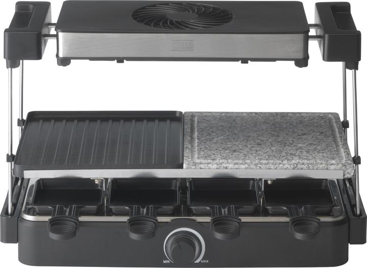 Actual product image Trebs Racletteofen mit Dunstabzug und Steinplatte