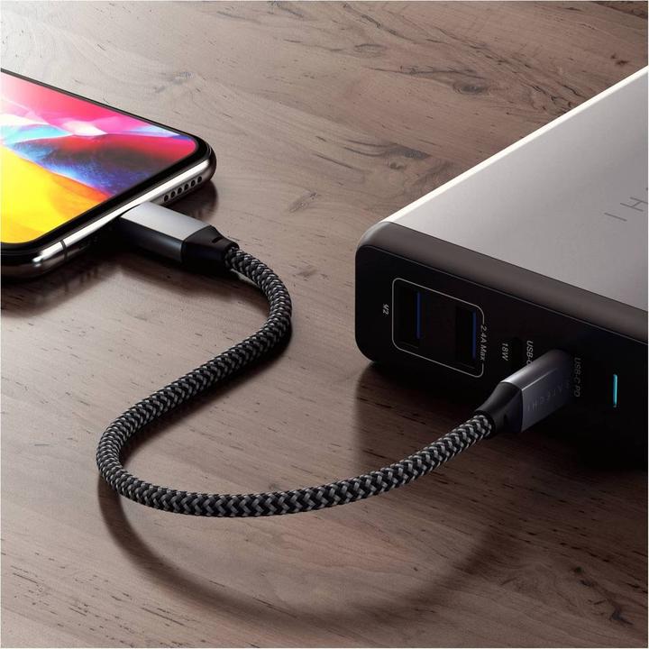 Immagine prodotto Satechi USB-C – Lightning (0.25 m, USB 2.0, 108 W)