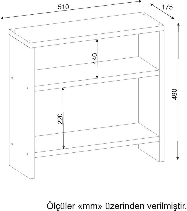 Productafbeelding Kalune Design Adamma (51 x 49 x 17,5 cm)