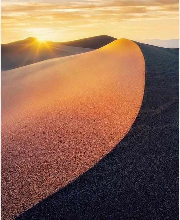 Image du produit Dennis Frates Impression sur toile encadrée Death Valley Sunrise (80 x 60 cm)