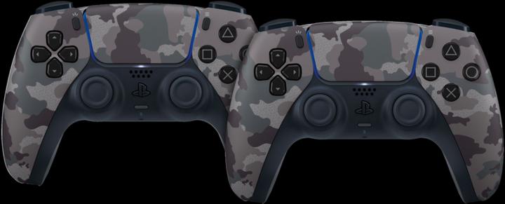 Sony PlayStation 5 DualSense Controller Grey Camo Duo Pack (PS5)