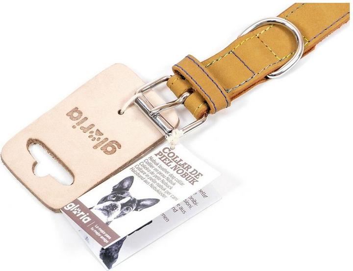 Image du produit Gloria Collier pour chien Oasis 45 cm Jaune (45 x 1,8 cm) (Cuir)