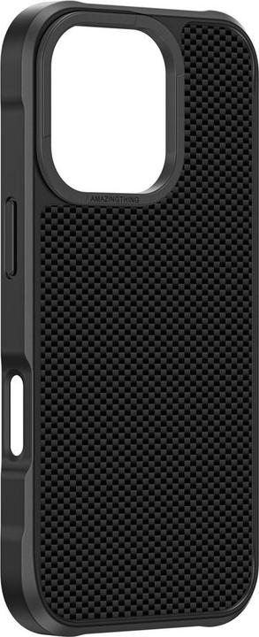 Produktbild Amazingthing Titan Max Case mit 600D Aramidfasern für iPhone 16 Pro - Schwarz (Apple iPhone 16 Pro)