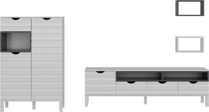 Image du produit Hanah Home Kayla (180 x 53,5 x 35 cm)