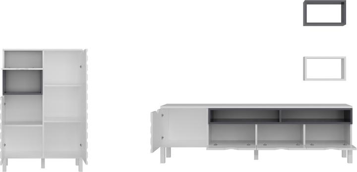 Image du produit Hanah Home Kayla (180 x 53,5 x 35 cm)