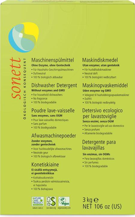 Sonett Maschinenspülmittel (Pulver)