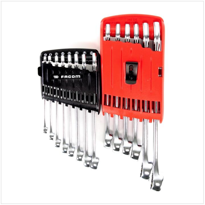 Actual product image Facom Combination wrench set (19 mm, 12 mm, 24 mm, 14 mm, 22 mm, 16 mm, 10 mm, 18 mm, 7 mm, 17 mm, 11 mm, 15 mm, 8 mm, 13 mm)