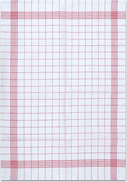 Actual product image Dyckhoff 10 Tea Towels check red 50.0 x 70.0 cm (50 x 70 cm)