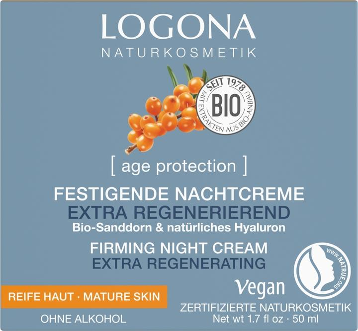 Image du produit Logona age protection crème de nuit régenerant crème (50 ml, Crème de nuit)