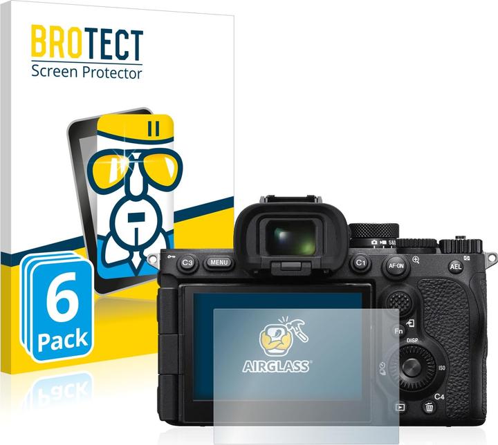 Produktbild BROTECT AirGlass Panzerglasfolie (Displayschutz, Alpha 7R V)
