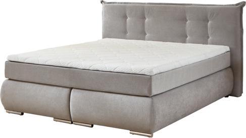 Sun garden BX 2310 Ray Boxspring bed innerspring/TFK mattress H2/H3 headboard 180x200 cm (180 x 200 cm)