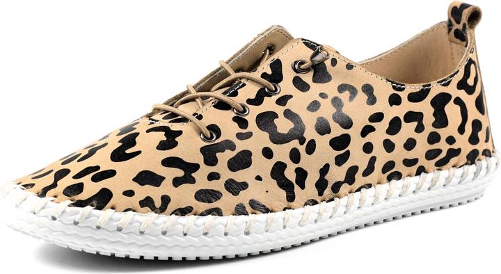 Lunar Leinenschuhe St Ives Leder (38)