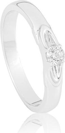 Breuning RING - BRILL. 0,15 Ct. H/si (53, 585/14 K Gold)