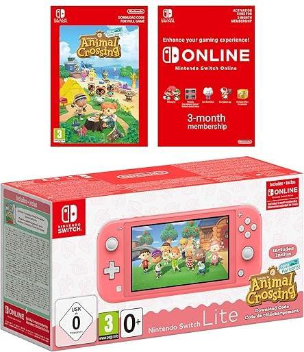 Image du produit Nintendo Switch Lite + Animal Crossing + Switch Online