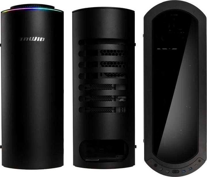 Image du produit In Win Boîtier|915|Tour|Non inclus dans la croyance|ATX|EATX|MicroATX|MiniITX|Couleur Noir|915BLACK (mATX, Mini-ITX, ATX, E-ATX)