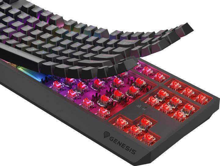 Actual product image Genesis Klawiatura Thor 230 TKL Wireless Outemu Panda (NKG-2107) (US, Wireless, Cable)