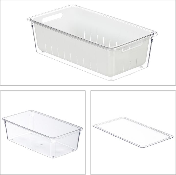 Produktbild Relaxdays 3x Kühlschrank-Organizer