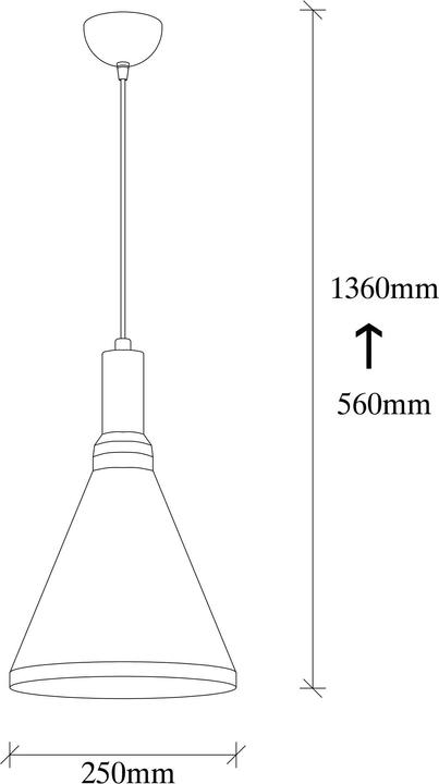 Actual product image Opviq Francisco (E27)