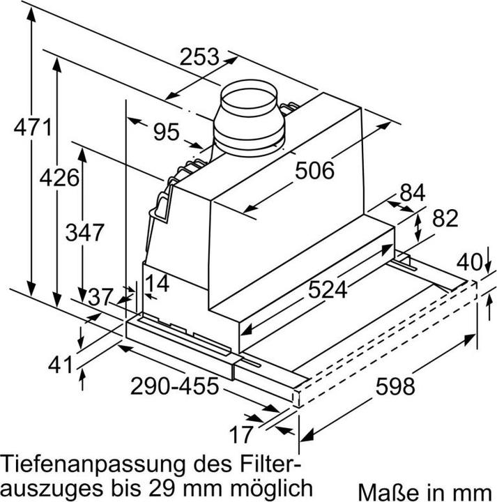 Produktbild Neff D46ED52X1 (Flachschirmhaube)