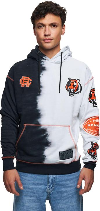 Immagine prodotto Recovered Felpa con cappuccio in pile Re:covered - INK DYE Cincinnati Bengals (L)