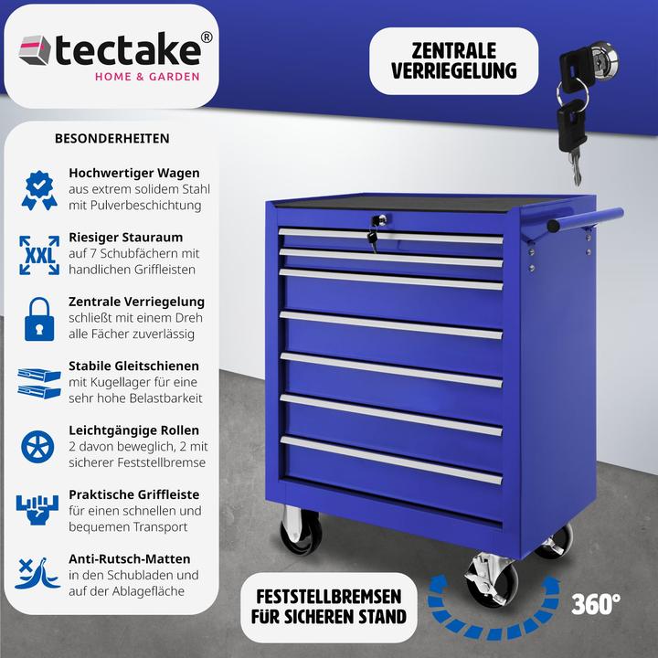 Actual product image tectake Tool trolley (1 x)