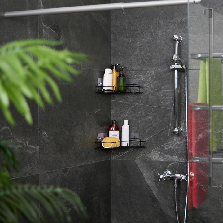 Actual product image Relaxdays 2x shower tray