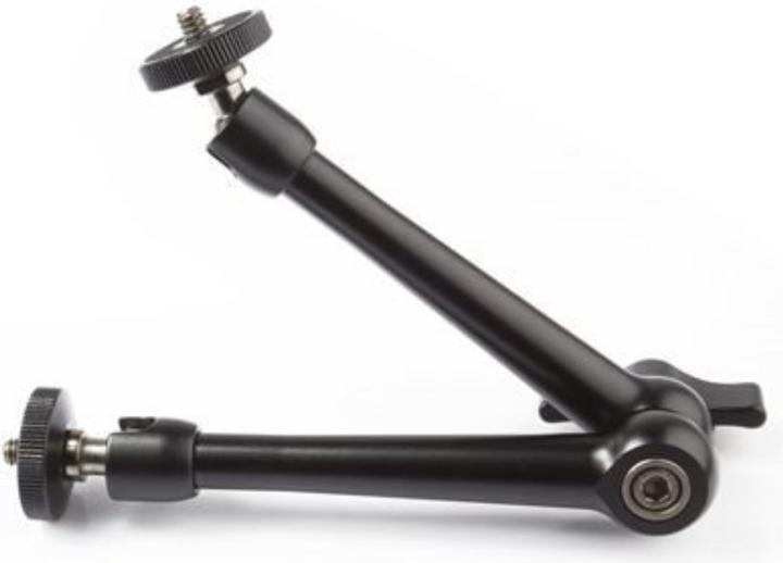 Actual product image Swit ELECTRONICS S-7380 - Articulated arm (Cold shoe | 2x 1/4/ screw | length 250mm) - in black (S-73