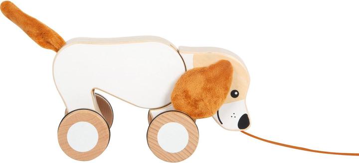 Produktbild small foot Nachziehtier Hund mit Knisterohren