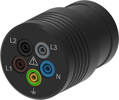 Produktbild HT Instruments Messadapter CEE 16A (CEE 5 Pol Stecker mit Anschlussbuchsen)