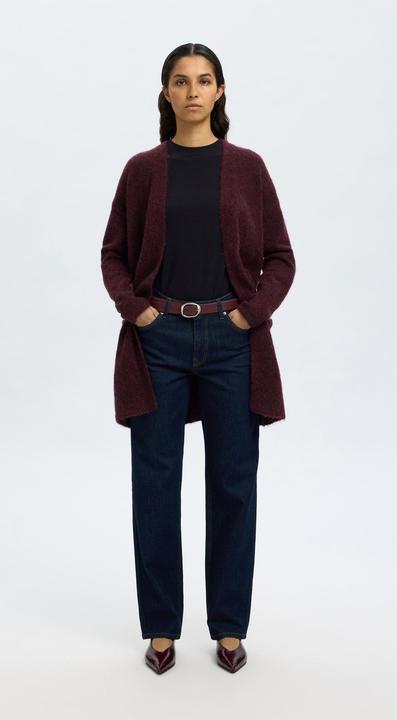 Actual product image Selected Femme Slflulu New Ls Knit Long Cardigan B Noos (XL)